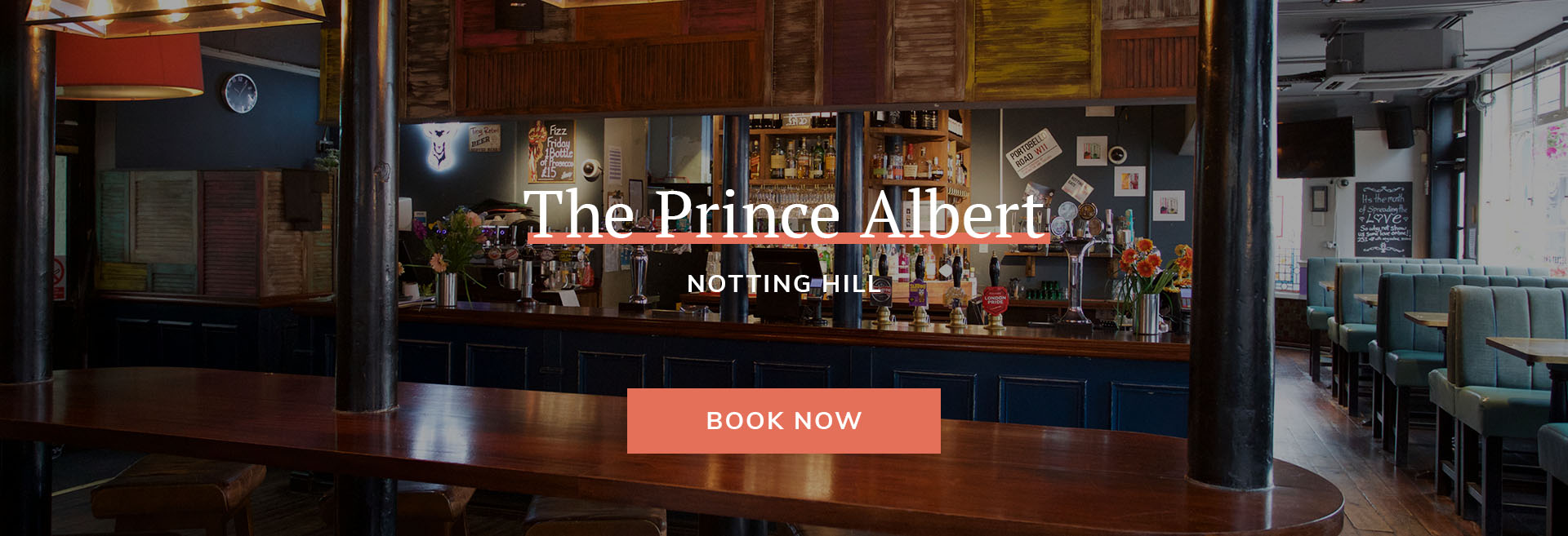 Come down to your local pub at The Prince Albert in London